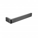 Cavallo Gun Metal Grey Square Hand Towel Rail 255mm